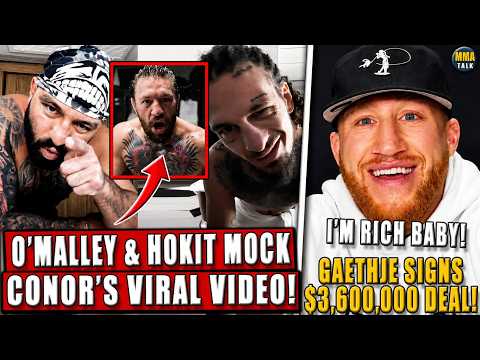 Sean O'Malley & Josh Hokit MOCK Conor McGregor's promo video! Gaethje SIGNS $3.6 million DEAL! Islam background