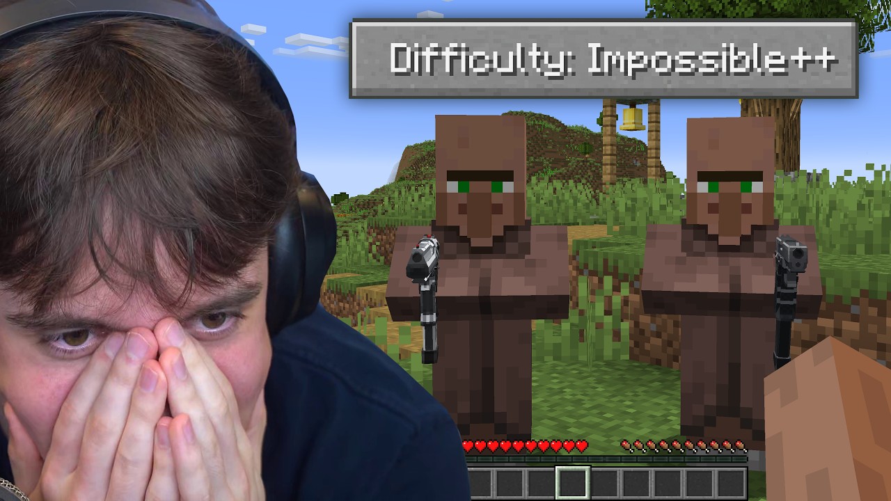Trying Minecraft's Hardest MOD background