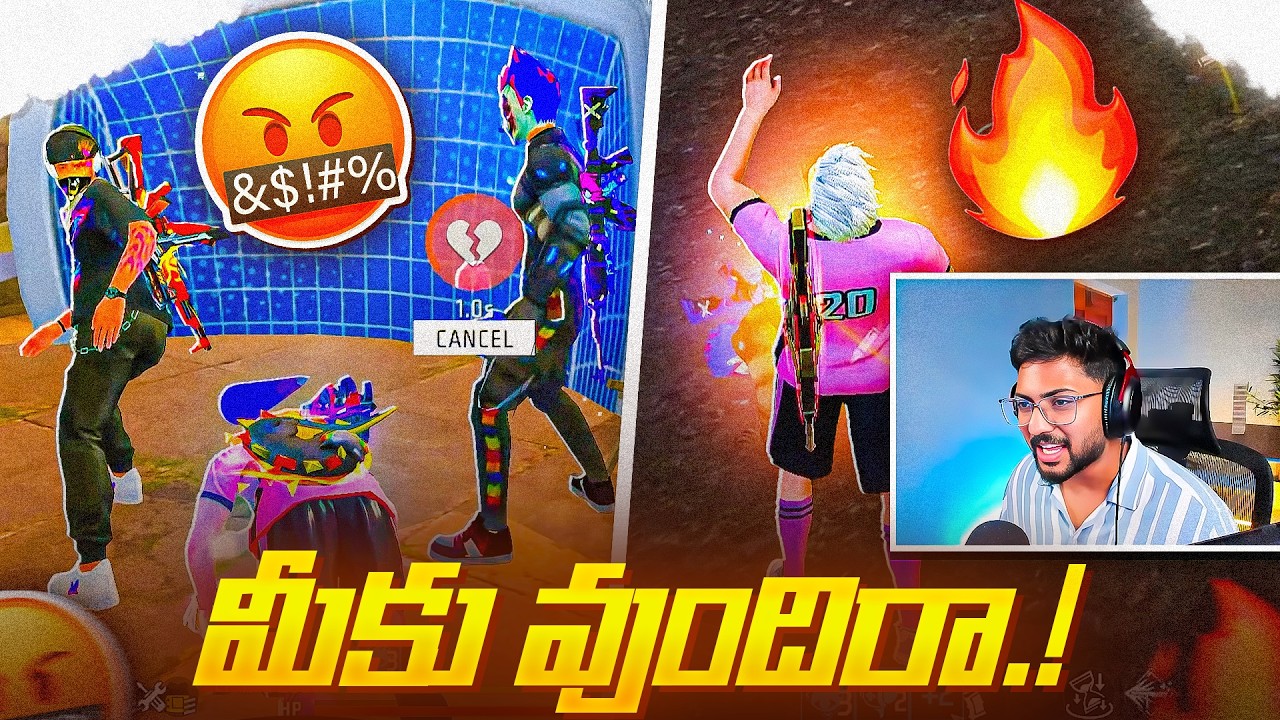 TORCHER SHOW TO STREAM SNIPERS 🤣🔥 - Free Fire Telugu - MBG ARMY background