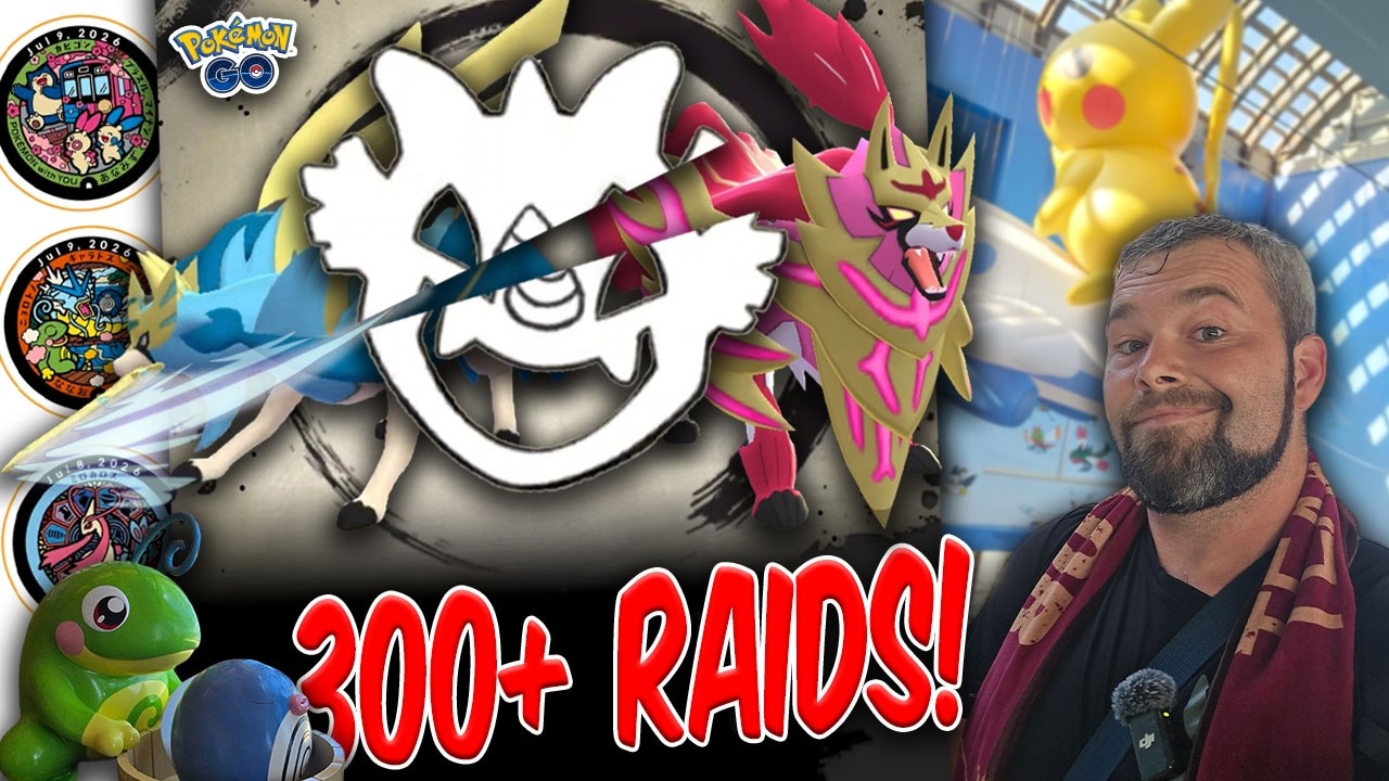 Over 300 Road To Legends Raids! Catching Shinies At The Pokémon Airport On Onsen! background