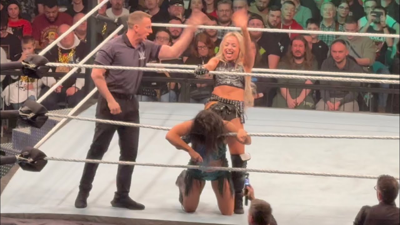 Liv Morgan vs Lyra Valkyria FULL MATCH - #WWE Live Event background