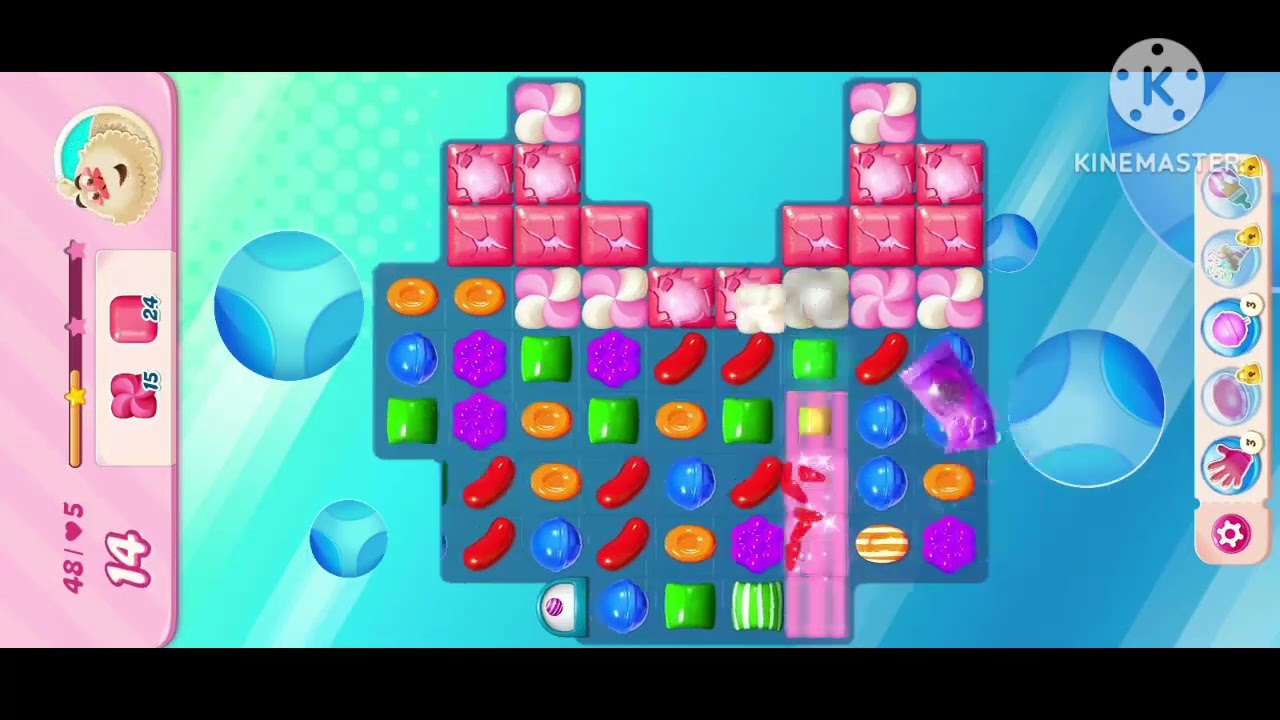 Candy Crush Saga Level 46 to 50 background