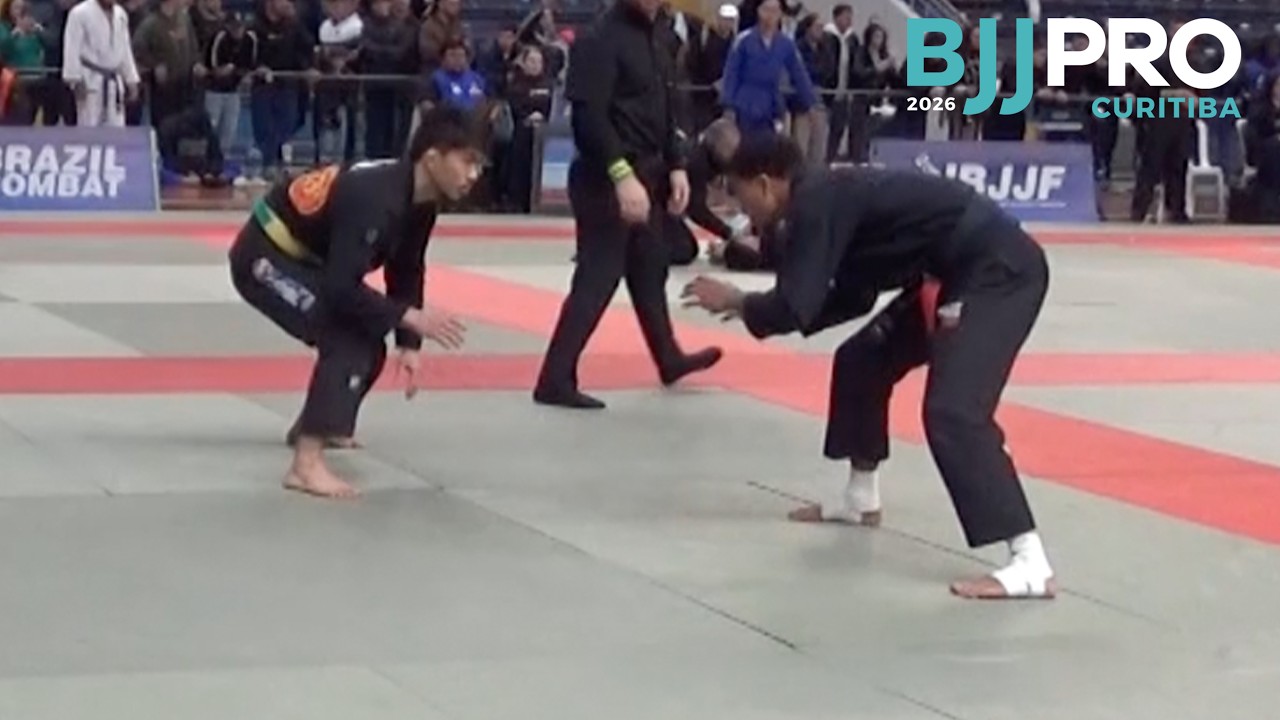 Matheus Onda vs Marcos Amorim / Curitiba BJJ Pro 2026 background