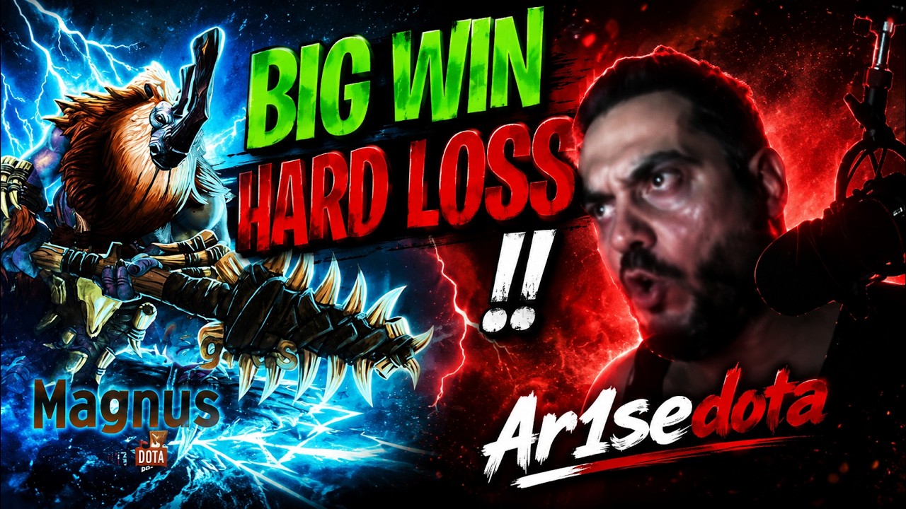 Ar1se Magnus: Pure Nostalgia, Modern Skill Big Plays Dota 2 Highlights !! background