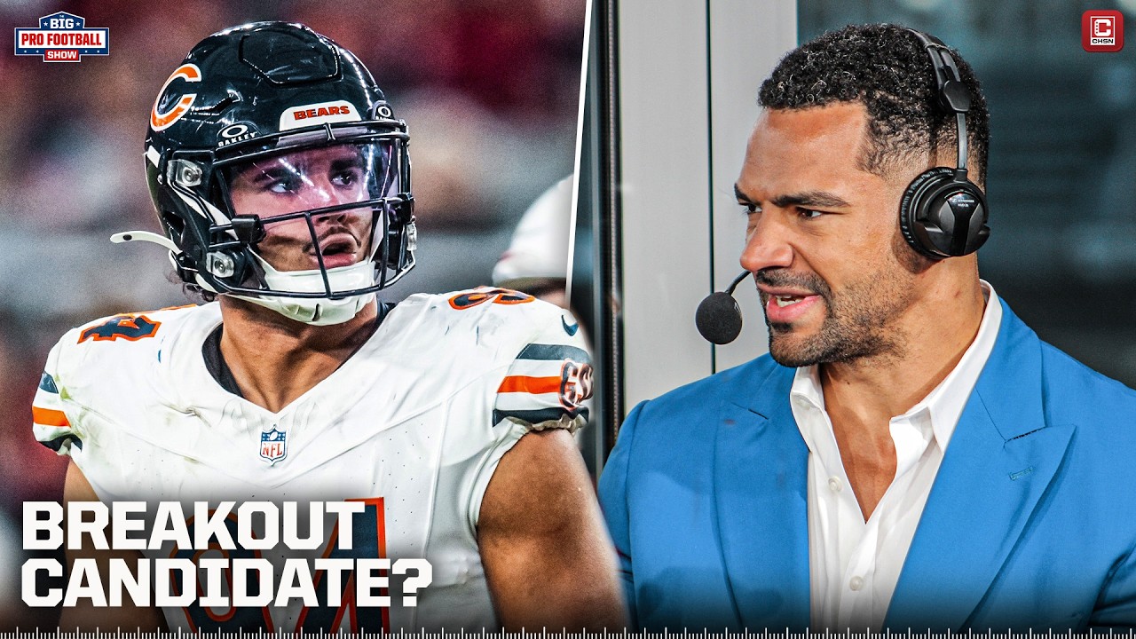 Could Austin Booker be a breakout candidate for the Bears in 2026? | The Big Pro Football Show background