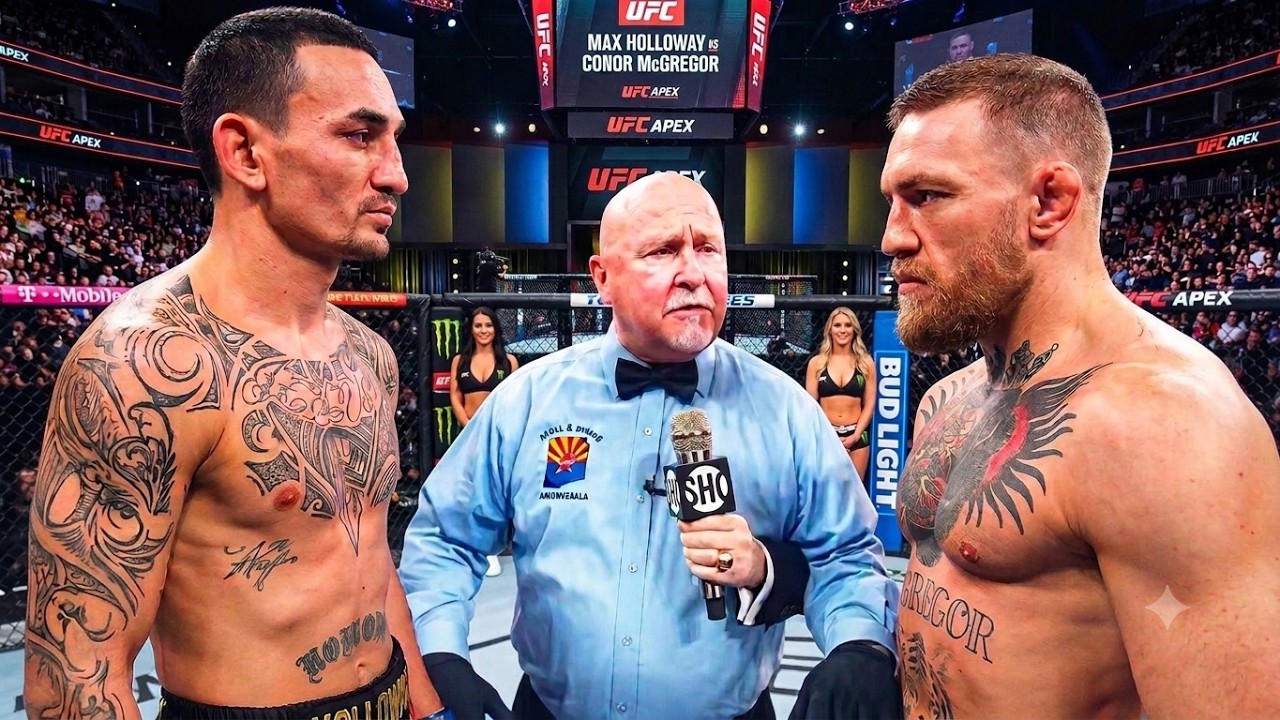 Conor McGregor vs Max Holloway | Full Fight Highlights background