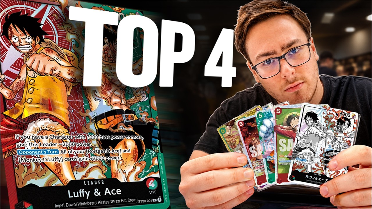 Luffy & Ace ST30 TOP 4 at Bielefeld Regional?! | OP16 Deck Profile background