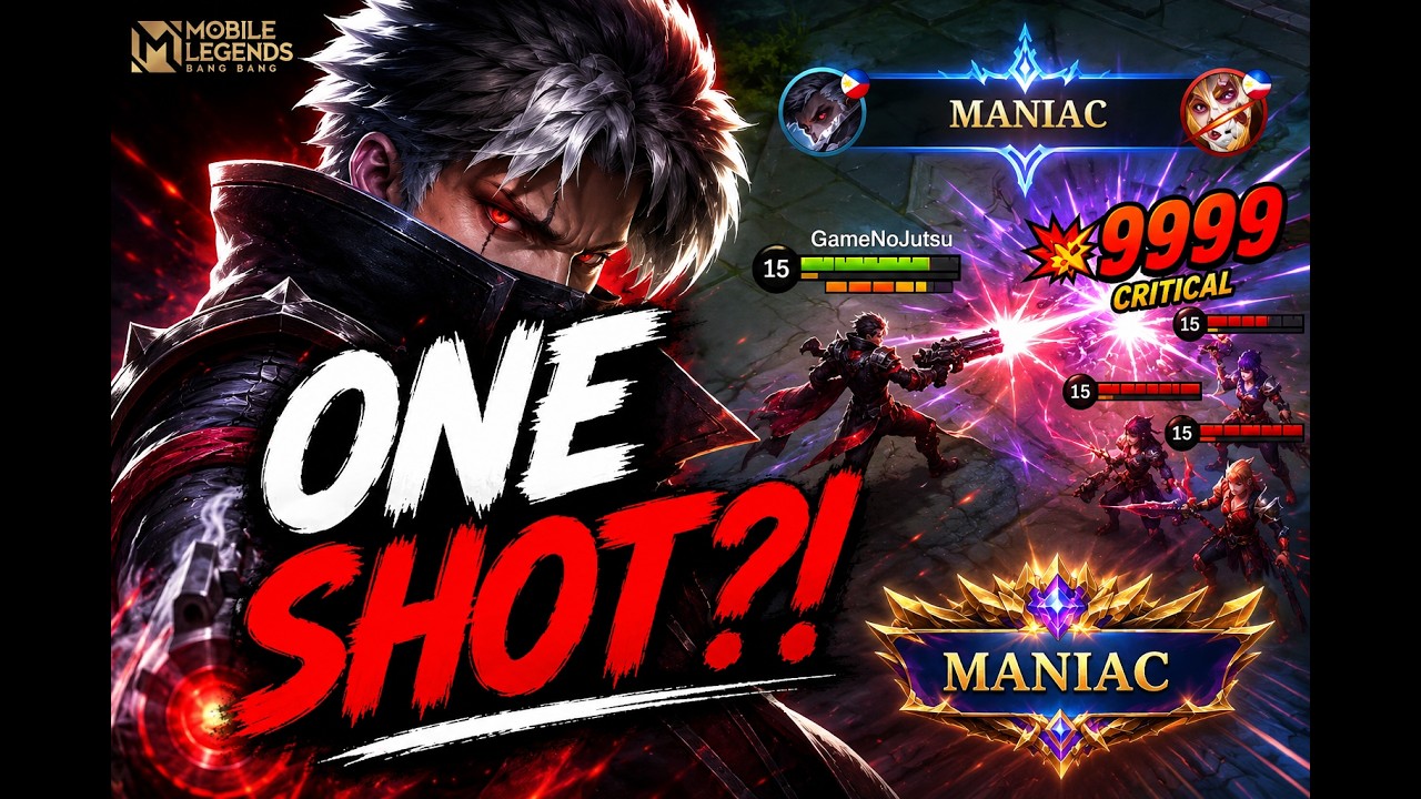 Granger Marksman Destroying Teams | Mobile Legends Highlights background