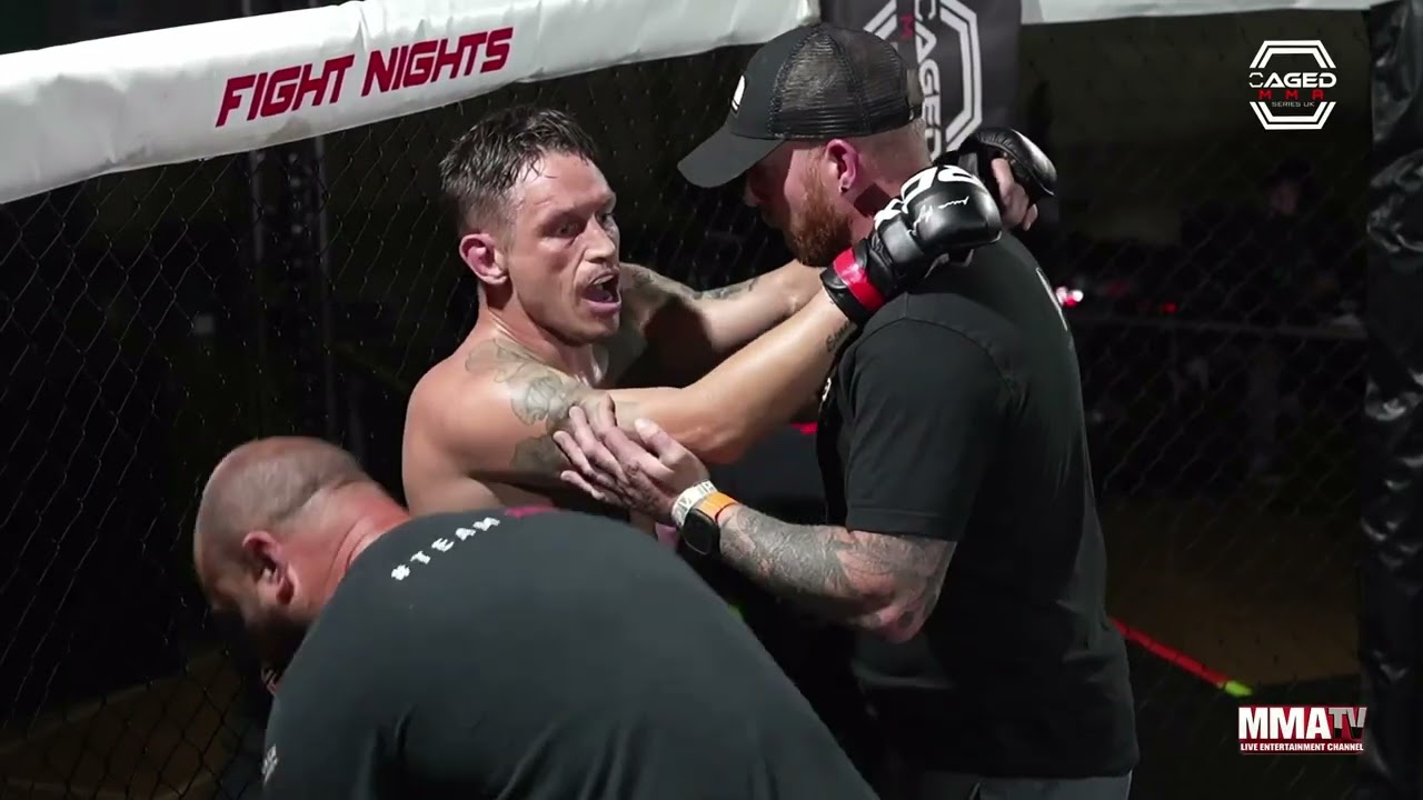 Rich Nottingham vs Sven Hanson | FULL FIGHT | CAGED KARNAGE background