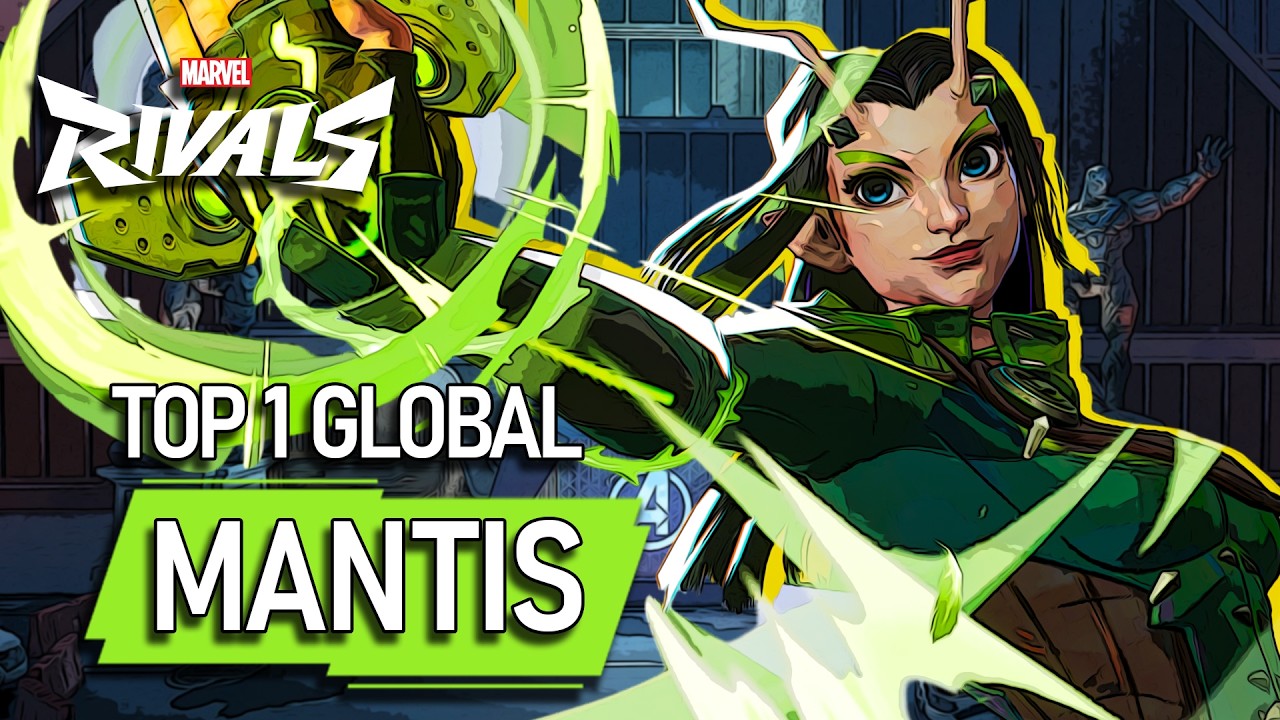 TOP #1 GLOBAL MANTIS ! 탕양아 - MARVEL RIVALS PRO background