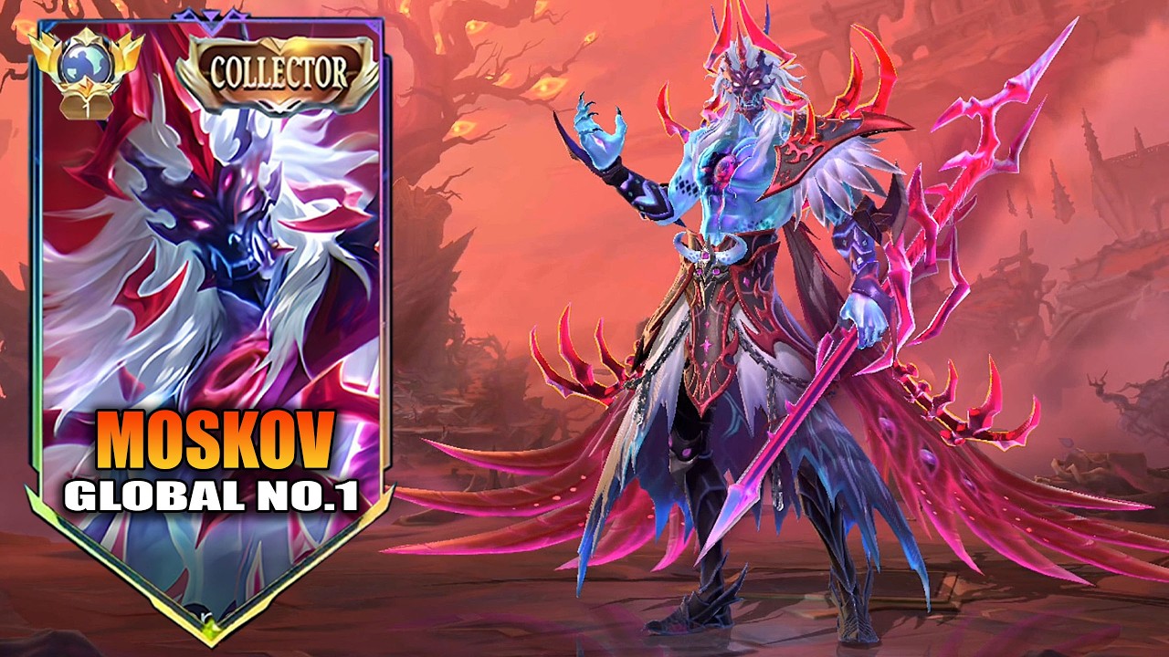 THANKYOU MOONTON FOR THIS NEW MOSKOV HARBINGER OF CHAOS COLLECTOR SKIN EARLY ACCESS! INTENSE GAME! background