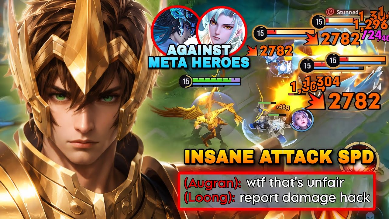 TOP 1 HOU YI INSANE ATTACK SPEED MACHINE GUN BUILD AGAINST META HERO IN FARM LANE! | HONOR OF KINGS background