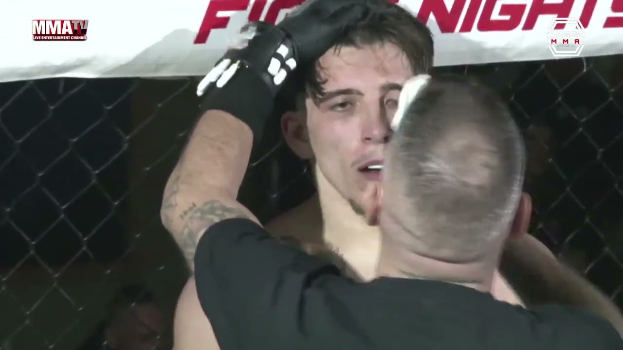 Tyran Burnley vs Brogan New | FULL FIGHT | CAGED UNLEASHED background