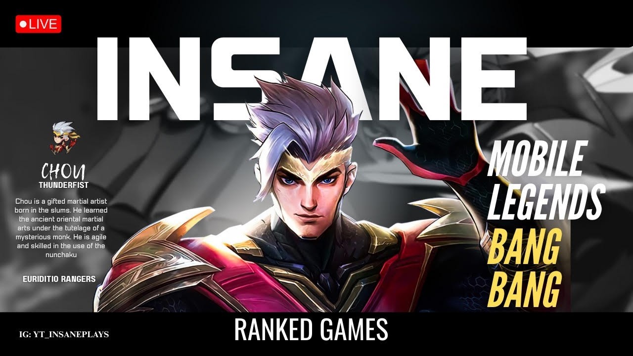 NO TROLLING TY | !GAMIVO | MOBA LEGENDS 5V5 background