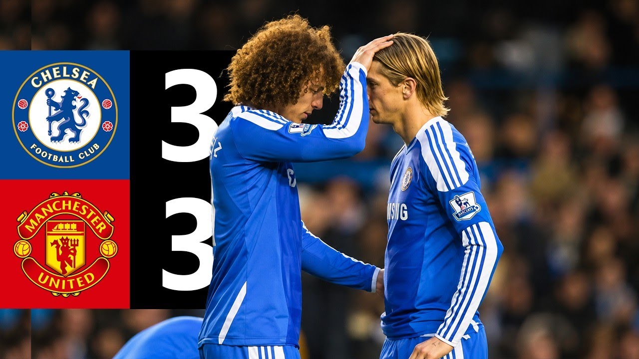 The Day Chelsea Blew a 3-Goal Lead to Manchester United ● Extended Highlights background