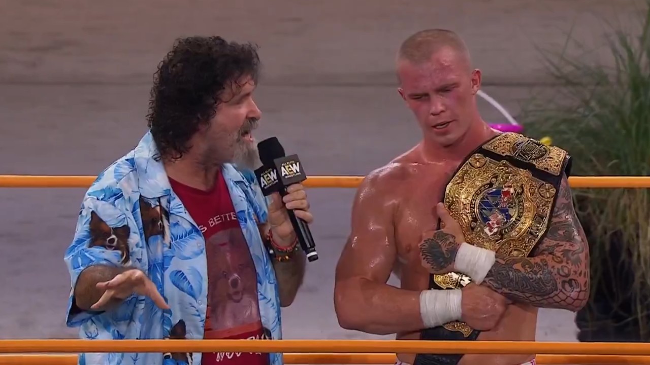 Every AEW International Champion (2022-2026) background