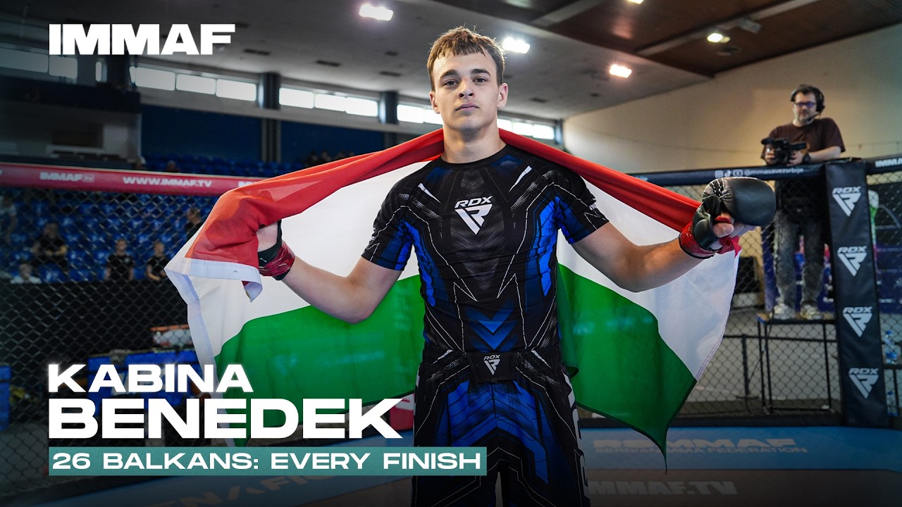 4 FINISHES IN 1 DAY | Kabina Benedek | 2026 IMMAF Balkan Championships