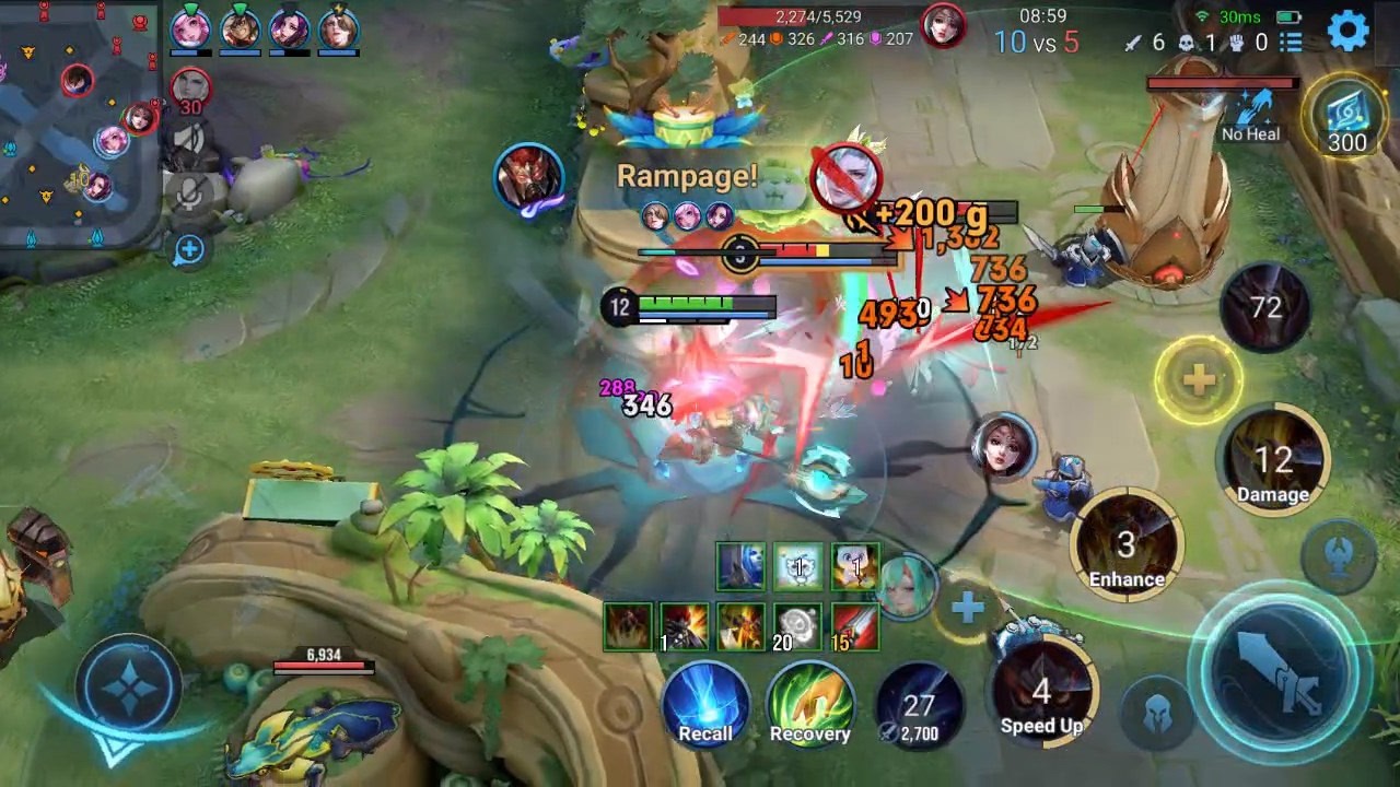 Honor of Kings: Dian Wei Gameplay - The Ultimate Meat Grinder background