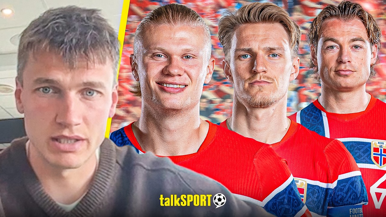 Odin Bjørtuft REVEALS Norway's SECRET WEAPON at this World Cup ahead of England CLASH! background