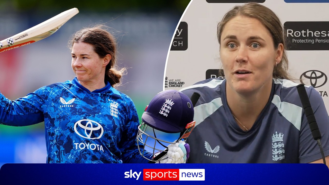 Nat Sciver-Brunt reacts to Tammy Beaumont's retirement and looks ahead to historic Lord's Test background
