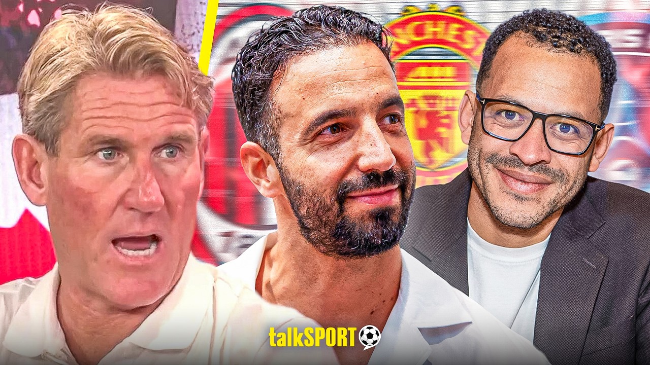 Simon Jordan EXAMINES Ruben Amorim ADDRESSING Man United MISTAKES and Liam Rosenior at Paris FC! background