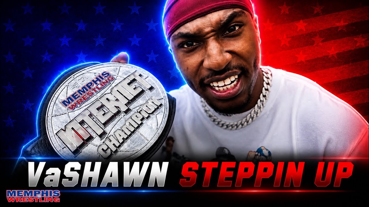 VaShawn Harvey steps up! | MEMPHIS WRESTLING background