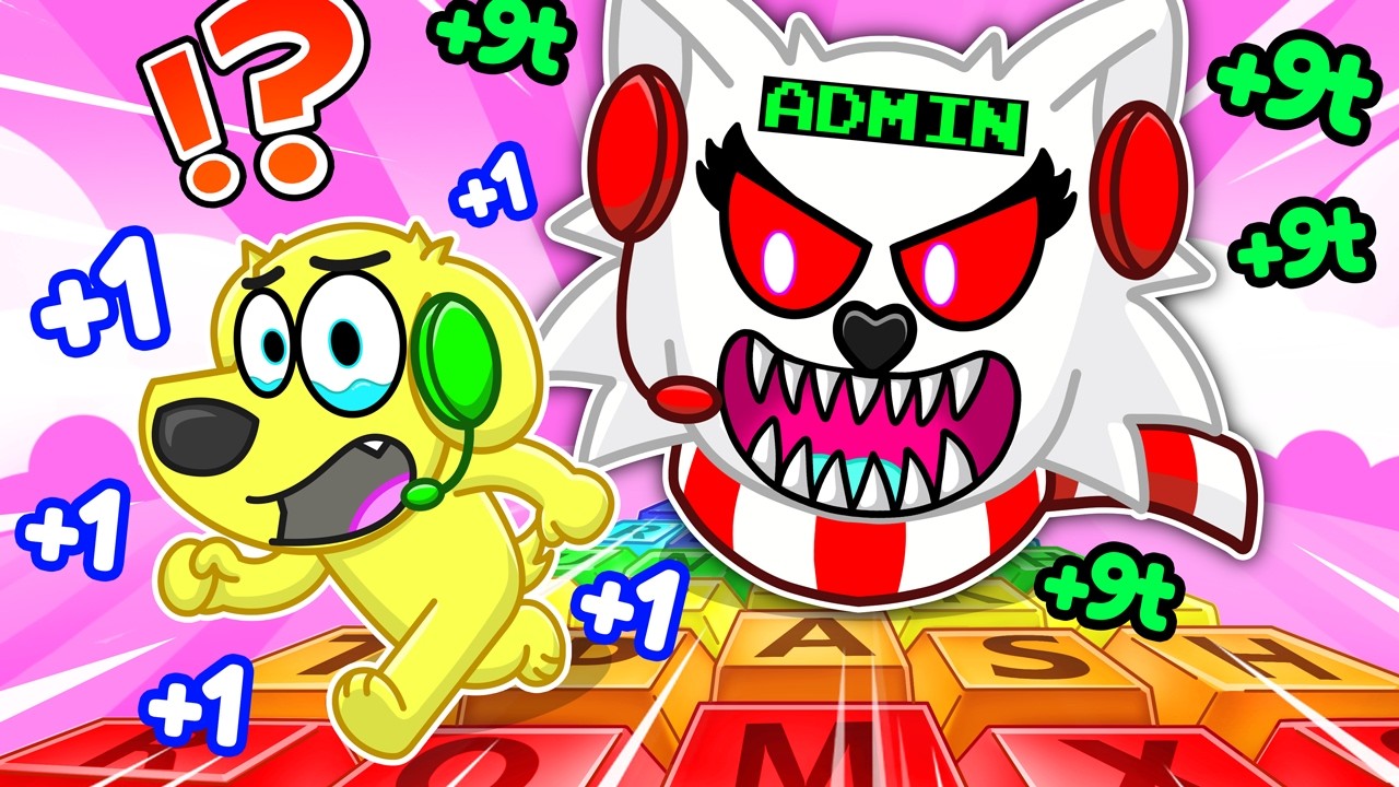 Trolling as ADMIN in +1 Speed Keyboard Escape! background