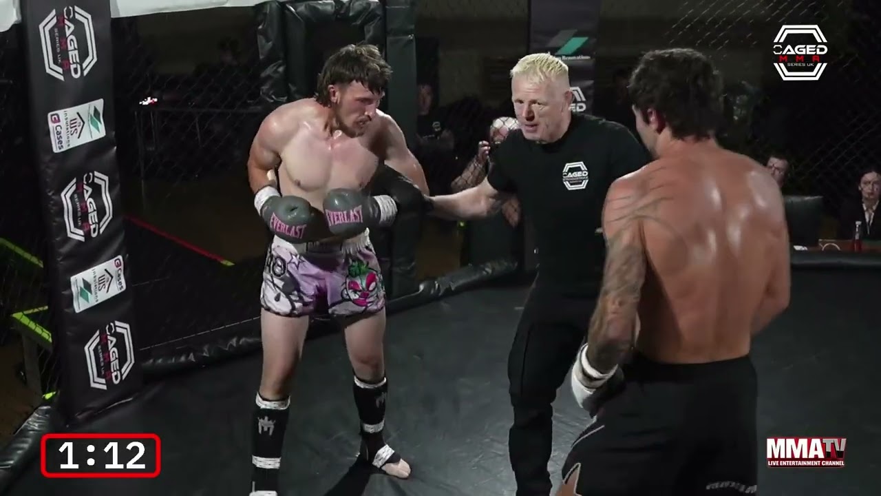Noah vs Jake Bond | FULL FIGHT | CAGED KARNAGE background