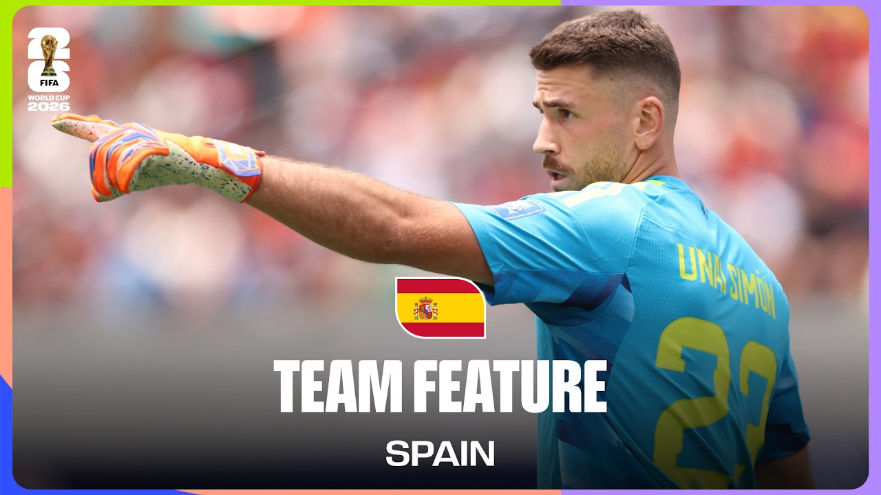 Team Feature: Spain | Simón: Hard Working Spain Gaining Momentum background