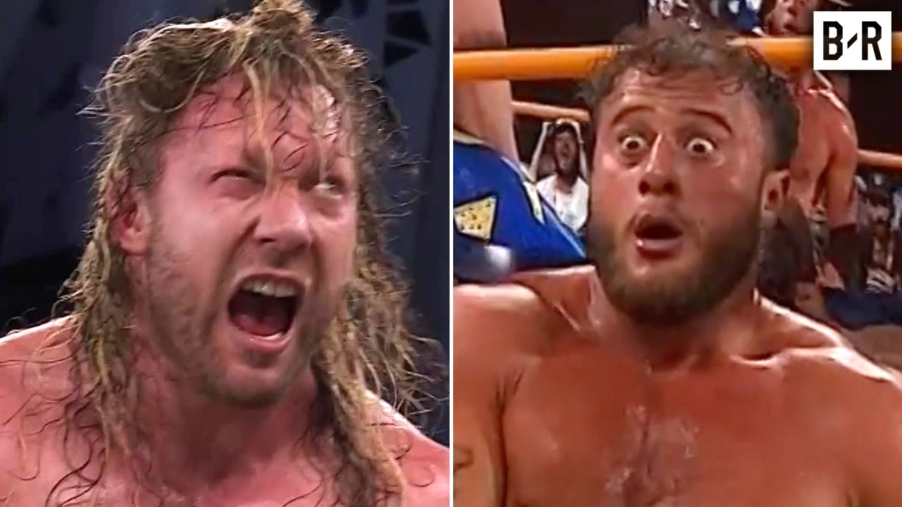 MJF vs. Kenny Omega - AEW World Championship Match Highlights background