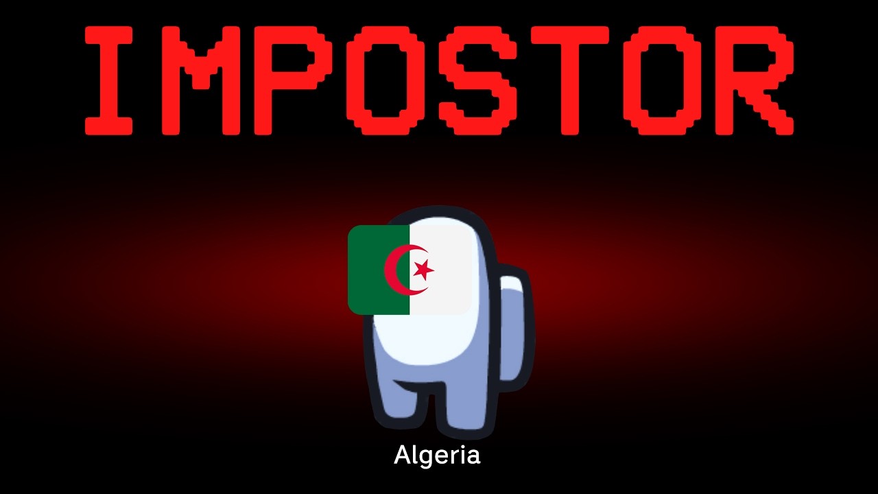 Among Us but Algeria is the Impostor background