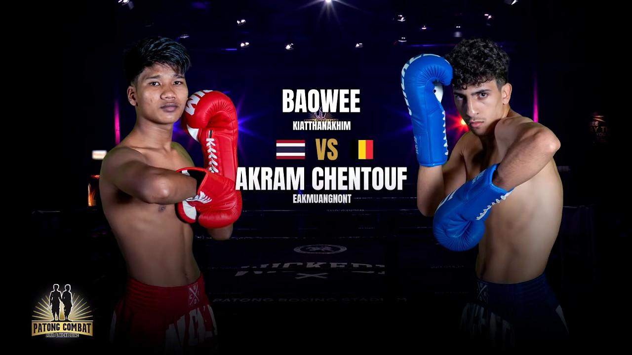 Baowee Kiatthanakhim VS Akram Chentouf Eakmuangnon Patong Combat Wednesday, July 8, 2026 backdrop