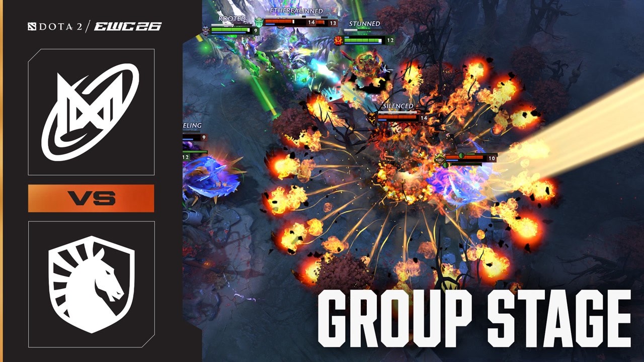 NIGMA GALAXY vs. TEAM LIQUID | Dota 2 at EWC 26 - Group Stage - HIGHLIGHTS background