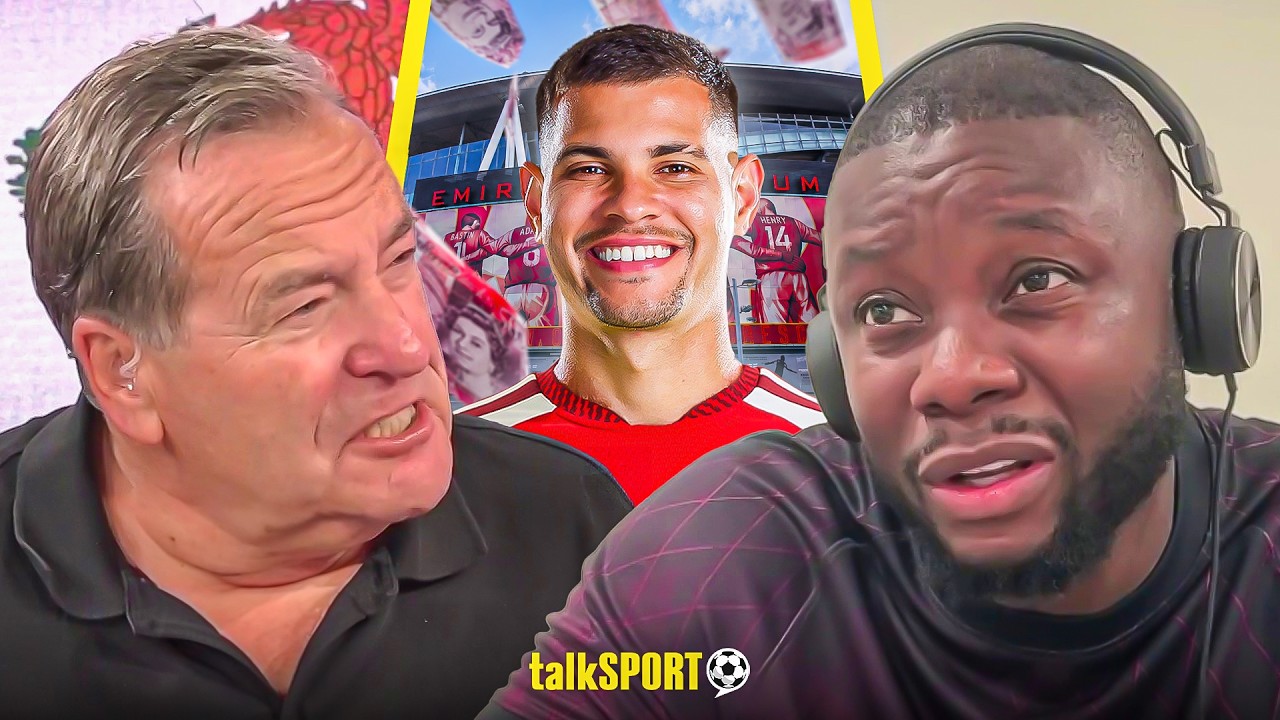 "DON'T BE ARROGANT!" Stelling & Beya CLASH over Bruno Guimarães as an Arsenal 'Marquee Signing' background