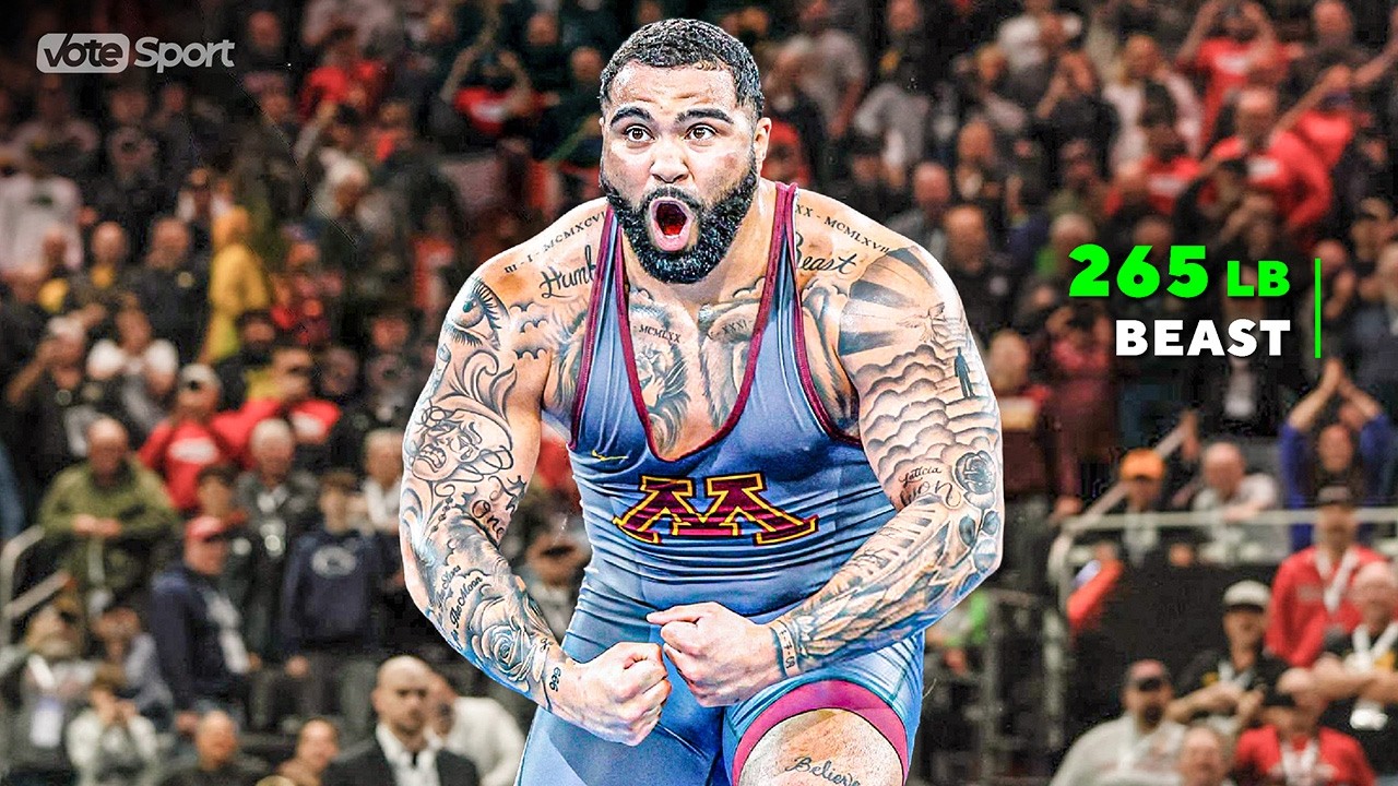 He’ll Tear the UFC Apart! Olympic Champion Terrorizing Everyone - Gable Steveson background