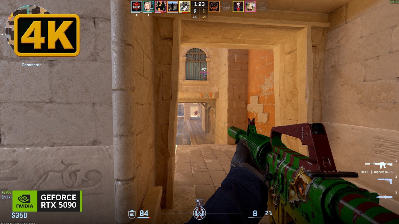 Counter-Strike 2 Gameplay 4K (No Commentary) background