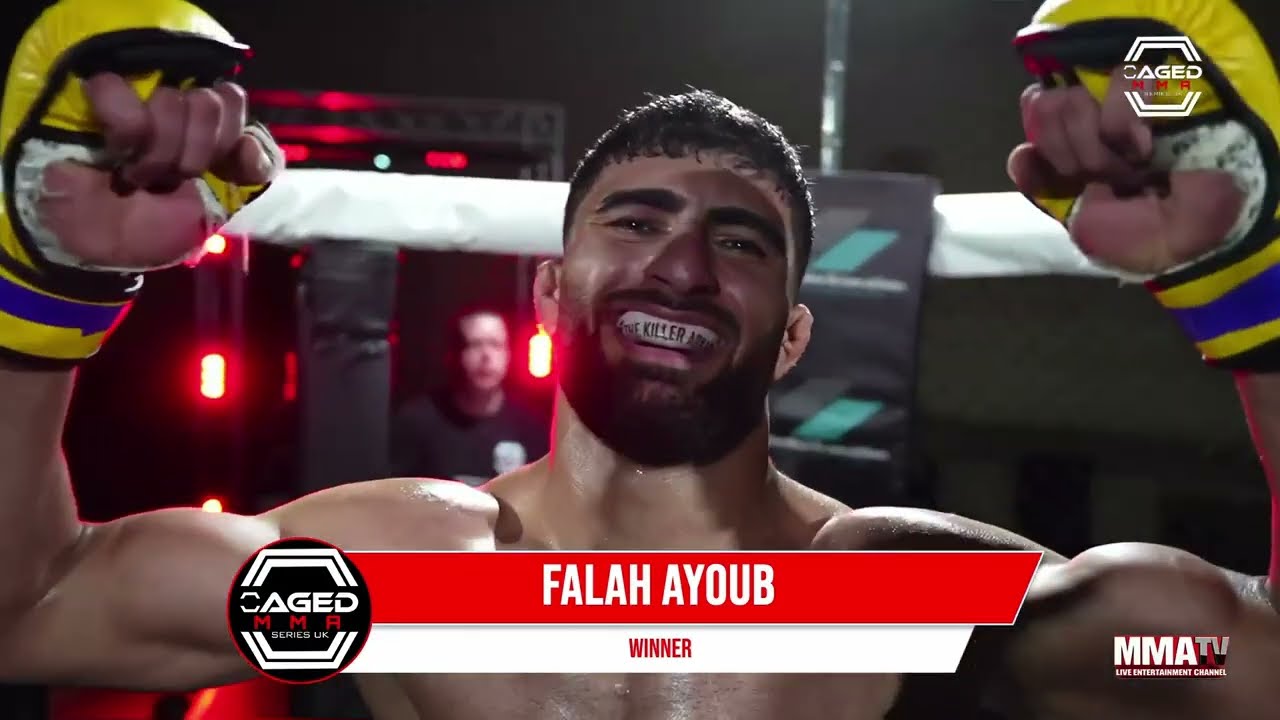 Falah Ayoub vs Brogan New | FULL FIGHT | CAGED KARNAGE background
