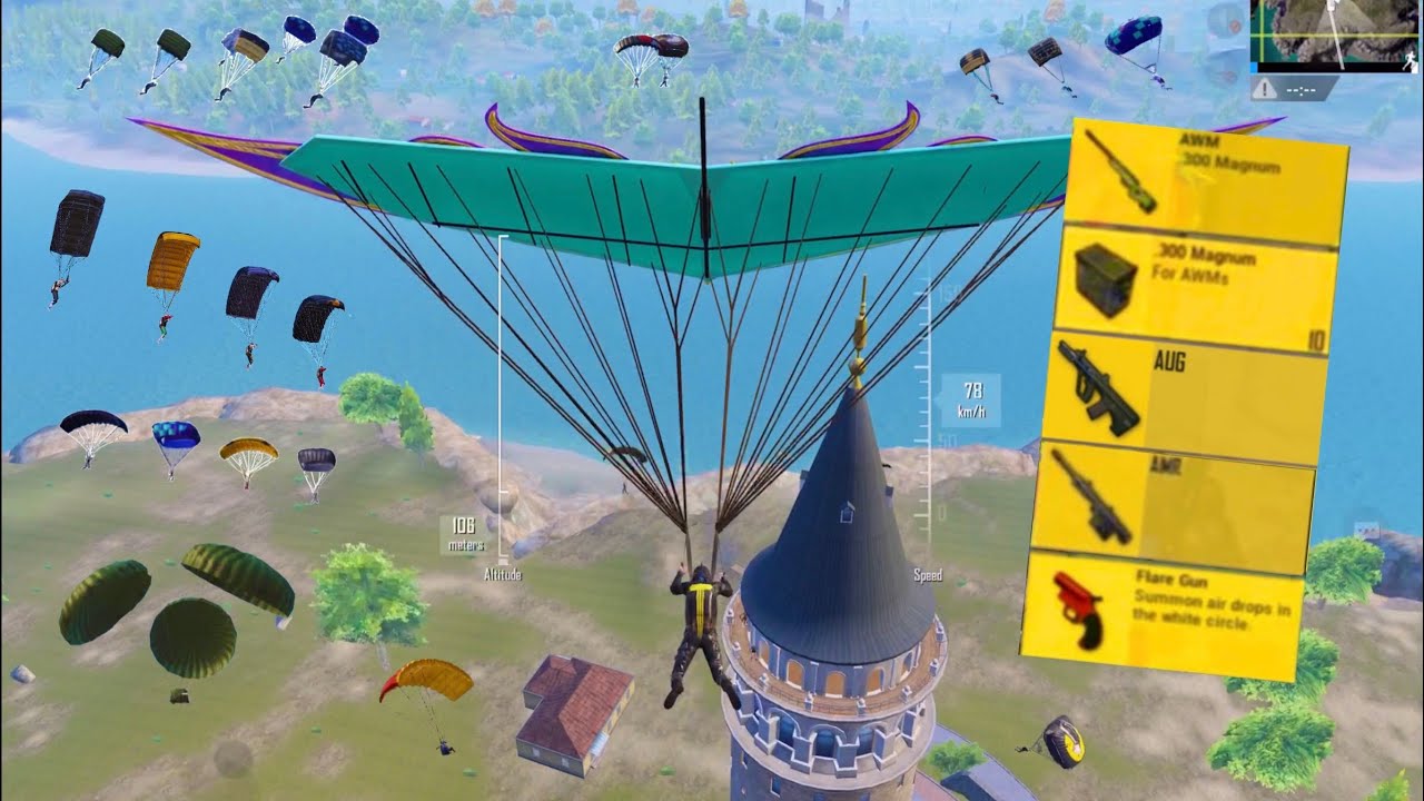 NEW FASTEST LOOT GAMEPLAY in HERE😍 AUG+AWM+AMR🔥PUBG Mobile background
