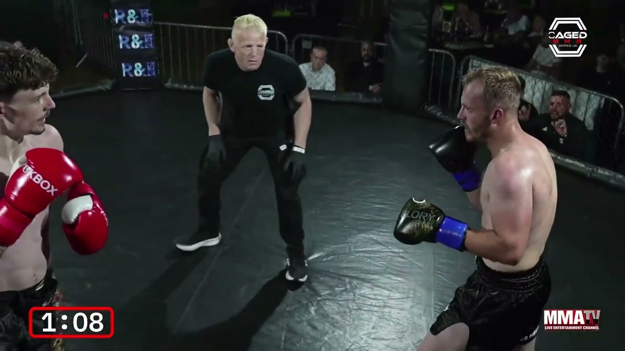 William Skinner vs Jeb Burns | FULL FIGHT | CAGED KARNAGE background