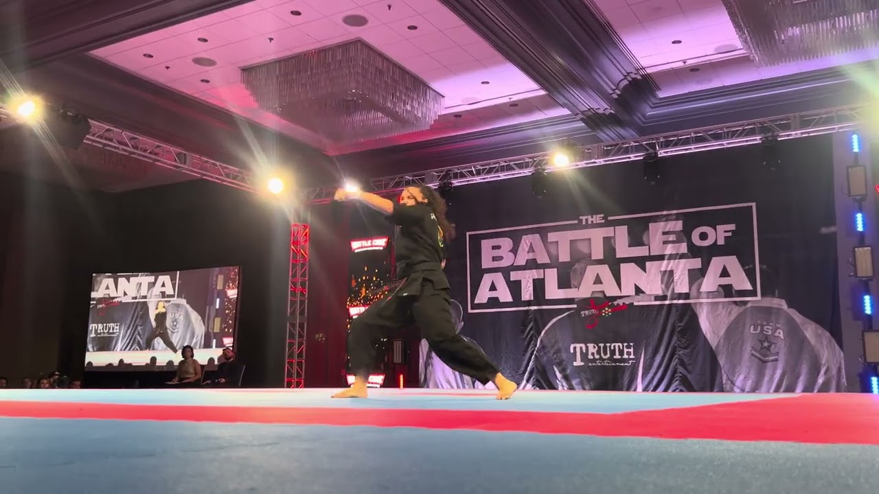 Haley Glass Mancillas Womens CMX Forms Overall Grand Championship - Battle of Atlanta 2026 background