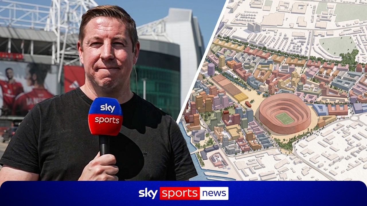 Manchester Utd reveal location for new 100,000-seater ground in largest UK stadium background