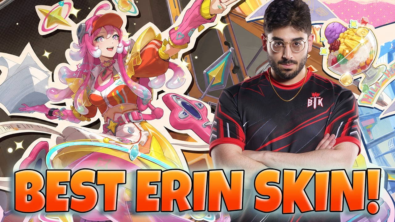 Erin Cosmic Craving Skin Review | Honor of Kings | MobaZane background