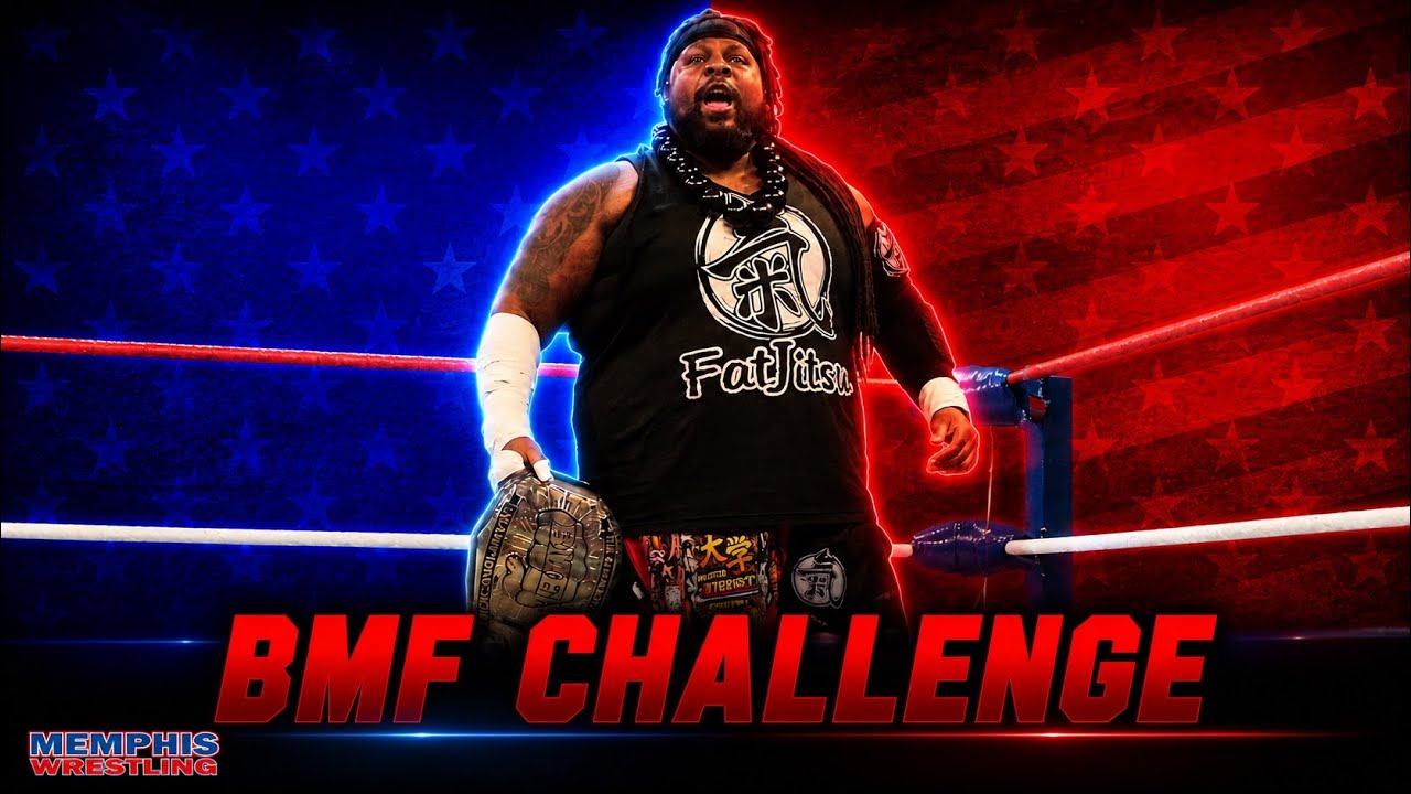 K-Toomer vs Frat Daddy | BMF Challenge | MEMPHIS WRESTLING background