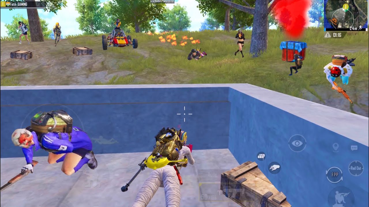 Omg!! MOST INTENSE LAST CIRCLE BATTLE OF SEASONđ±PUBG Mobile background