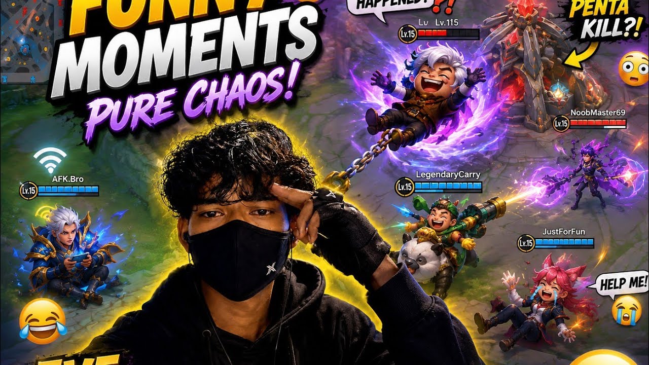 'my first Okay... We Still Won! | Funny HOK Gameplay🤣 Biggest Noob #GamingCommunity #FYP #Viral background