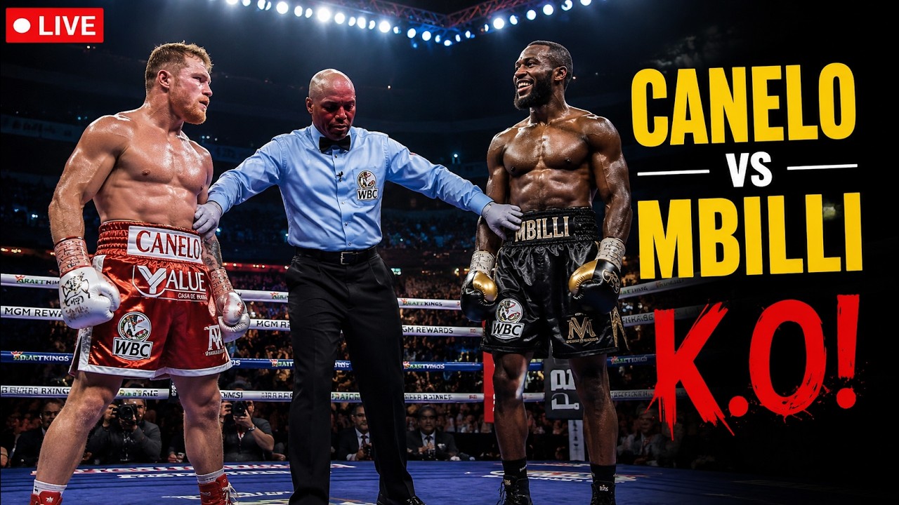 KO ALERT! Canelo Alvarez vs Christian Mbilli – Full Fight Highlights & Brutal Knockout Breakdown background
