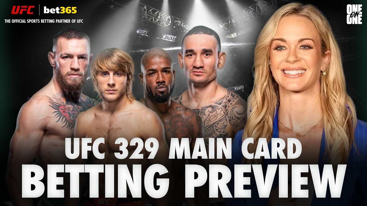UFC 329 Betting Preview with Laura Sanko | 365 Second Frenzy | Brought to You by bet365 background