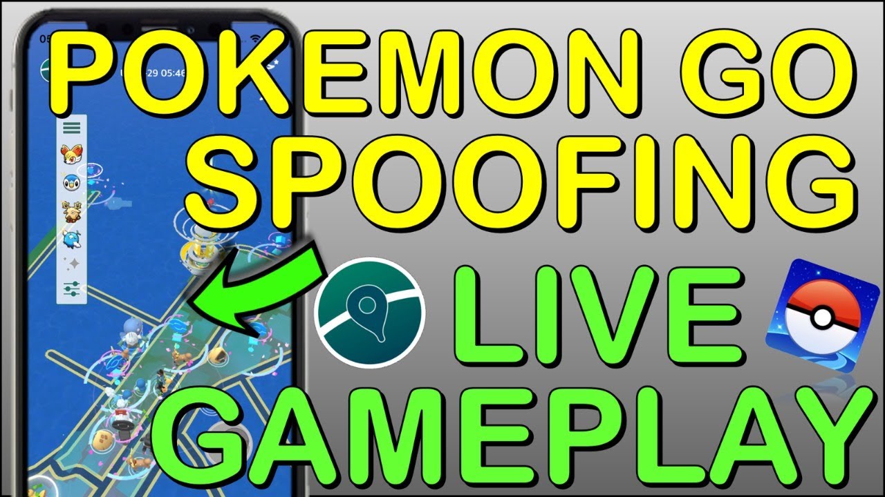 Pokemon GO Spoofing LIVE GAMEPLAY ๐ด Pokemon GO Spoofer iPoGo LIVE - Chat & Mic backdrop