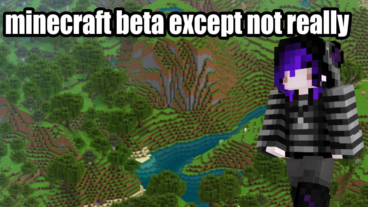 Old Minecraft gameplay/yapping to listen to in the background background