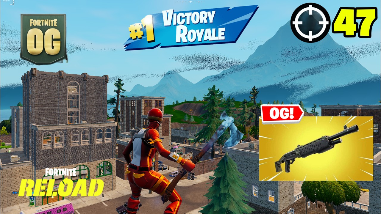 47 Elimination Solo "RELOAD” Gameplay Wins (Fortnite Chapter 7 PS5 Controller) background